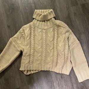 Cropped sweater